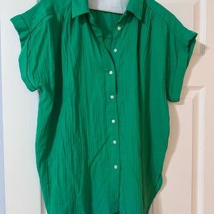 Green Women's Top